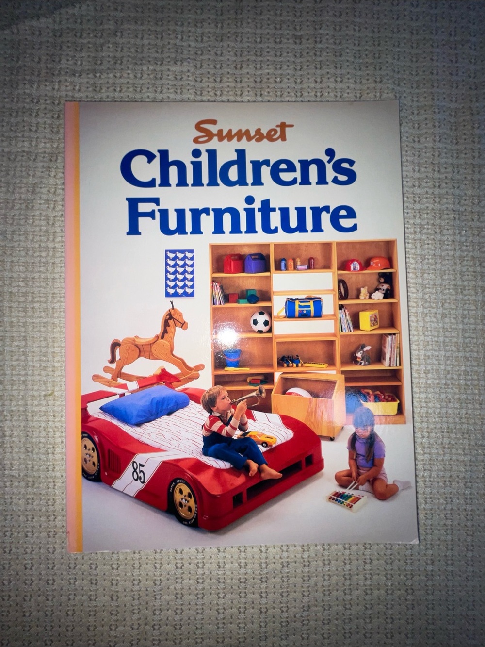 Sunset Children's Furniture Catalog DIY Woodworking Book